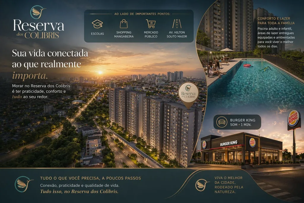Apartamento Padrão em Cidade dos Colibris - João Pessoa/PB