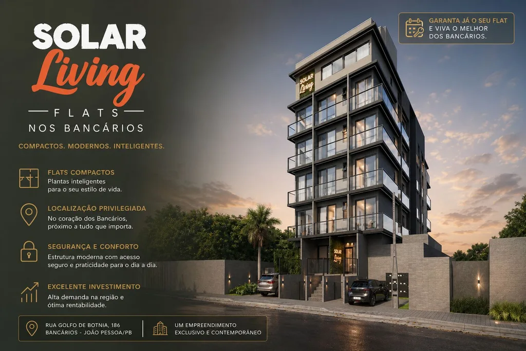 Apartamento Flat em Bancários - João Pessoa/PB